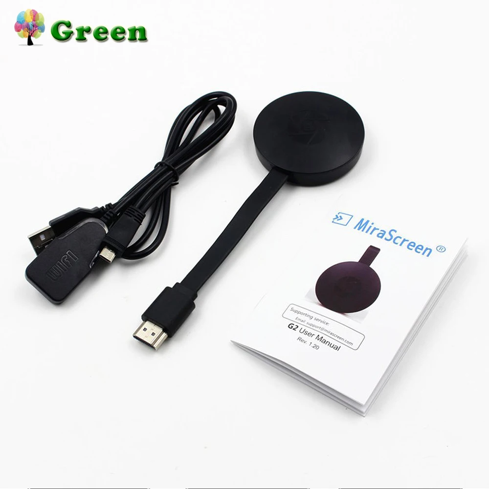 

MiraScreen G2 TV Stick Dongle Anycast Crome Cast HDMI WiFi Display Receiver Miracast Mini PC for Android TV