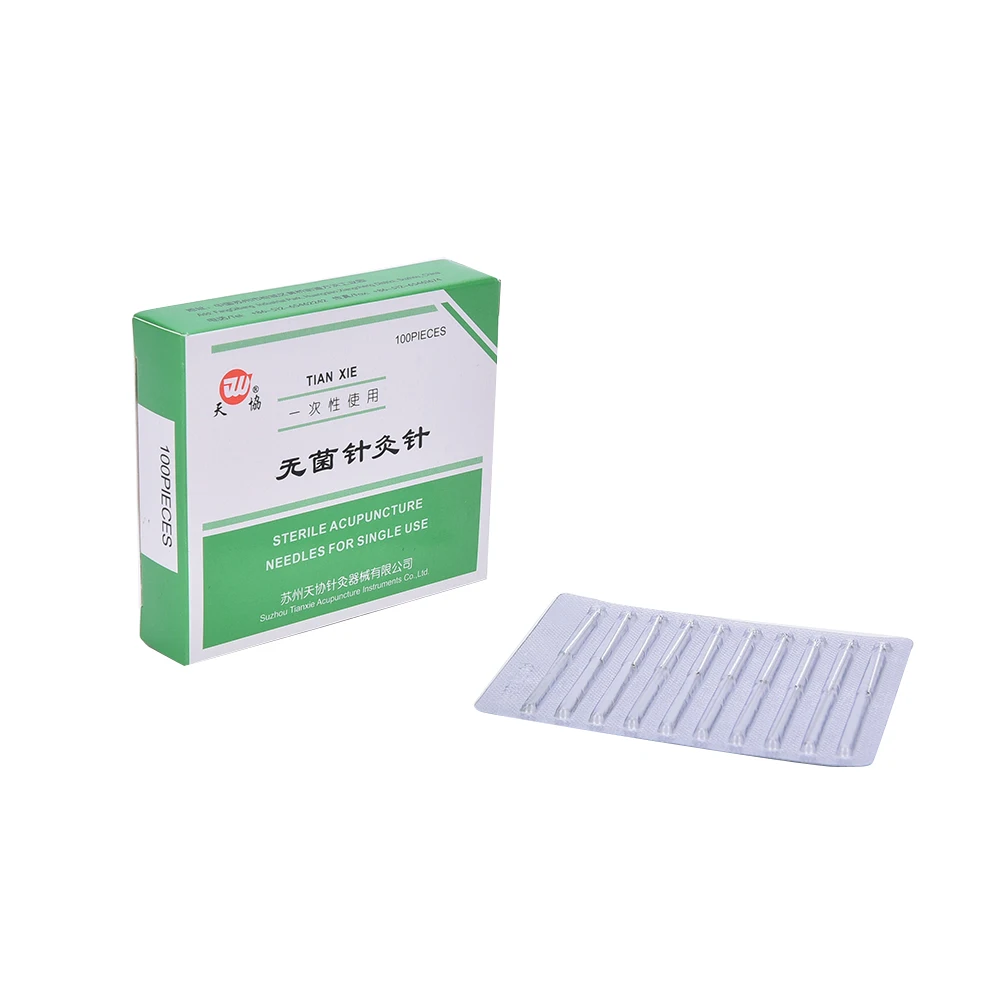 

Massage New 100PCS/1Pack Authentic Acupuncture Needles 25mm x0.25mm Stainless Steel Beauty Massage Needle For Health Care