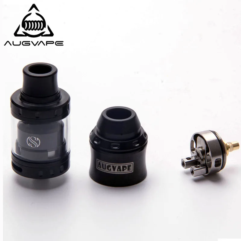 Augvape Merlin Mini RTA RDA Top Cap Kit 24mm 2ml RTA Tank Stainless RAD Atomizer font