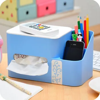 

1PC Creative European Shrapnel Lifting Paper Tissue Box Home Office Multi-function Storage Box OK 0210