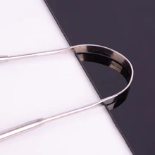 Чистящее средство для свежего дыхания, зубная щетка с покрытием для языка, инструменты для гигиены полости рта, очиститель для языка из нержавеющей стали