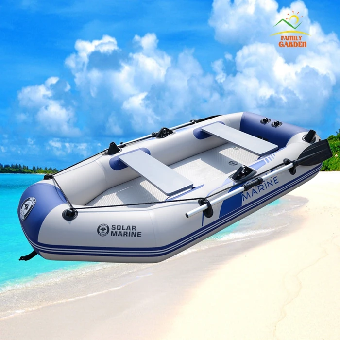 Sale 2.6M Four Person Air Deck Floor High Pressure Drop Stitch Mattress Inflatable Kayak Boat Fishing Raft With Multi Air Chambers 1