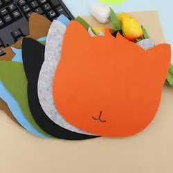1 шт. коврик для мыши Горячая кошка форма картинка анти-скольжение ноутбук ПК коврик для мышки коврик для мыши для компьютерной игры