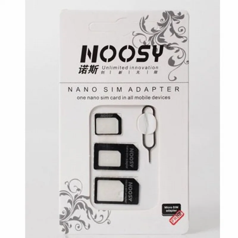 Адаптер для сим карты конвертер в Micro Atandard Apple Iphone Android sony xperia Z1 zte nubia z7 Z9 homtom ht16 NOOSY
