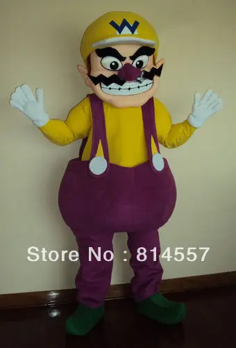 Sanders Ringlet forklare Super Professional Wario Style Character Mascot Costume Halloween Gift  Costume Characters Sex Dress Hot Sale - Cosplay Costumes - AliExpress