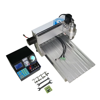 

CNC router 3axis 3040 mini CNC milling carving machine 1.5KW handwheel