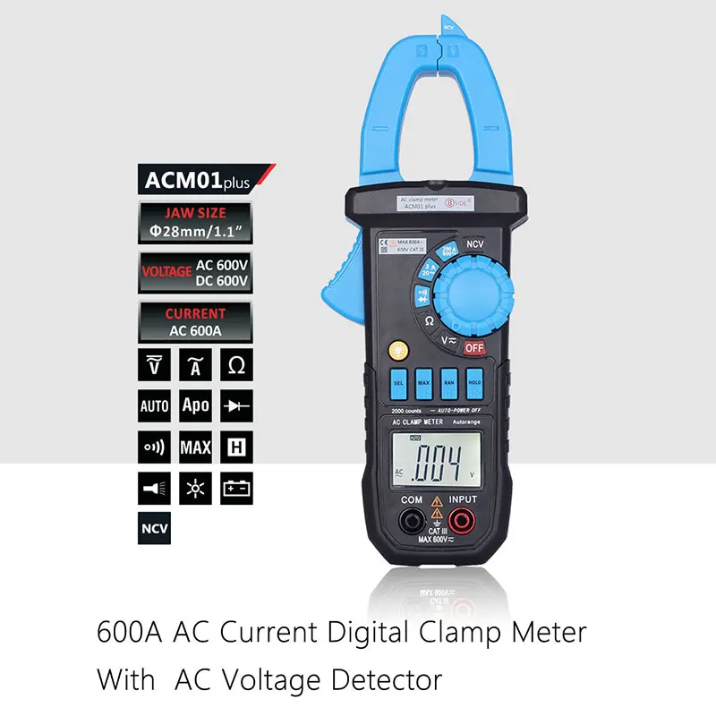 

Practical Alternating LCD Clamp Meter Multimeter Voltmet Electric Voltage