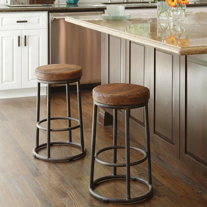 New Bar Chair Bar Furniture Commercial Furniture Solid Wood Creative Bar Stool Restaurant Bar Chair High Stool Coffee Chair New Bar Chair Bar Furniture Commercial Furniture Solid Wood Creative Bar Stool Restaurant Bar Chair High Stool Coffee Chair