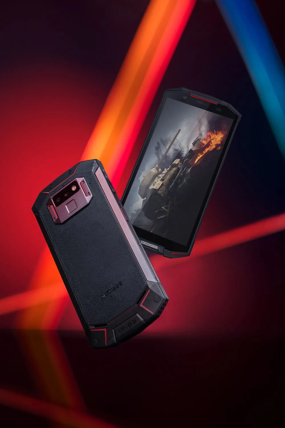 DOOGEE S70 IP68/IP69K Водонепроницаемый игровой мобильный телефон на процессоре Helio P23 Octa Core 6 Гб 64 Гб NFC 5500 мА/ч, 5,99 FHD Беспроводной зарядки смартфона