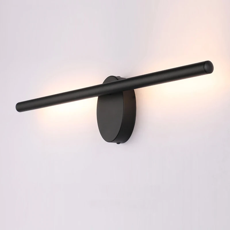  360 degree rotatable wall sconce nordic restaurant coffee decorative light america black bathroom l - 32988058978