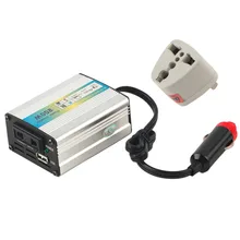 200W Portable Car Truck Boat USB DC 12V to AC 220V Super Power Inverter Converter Charger New Dropping Shipping~