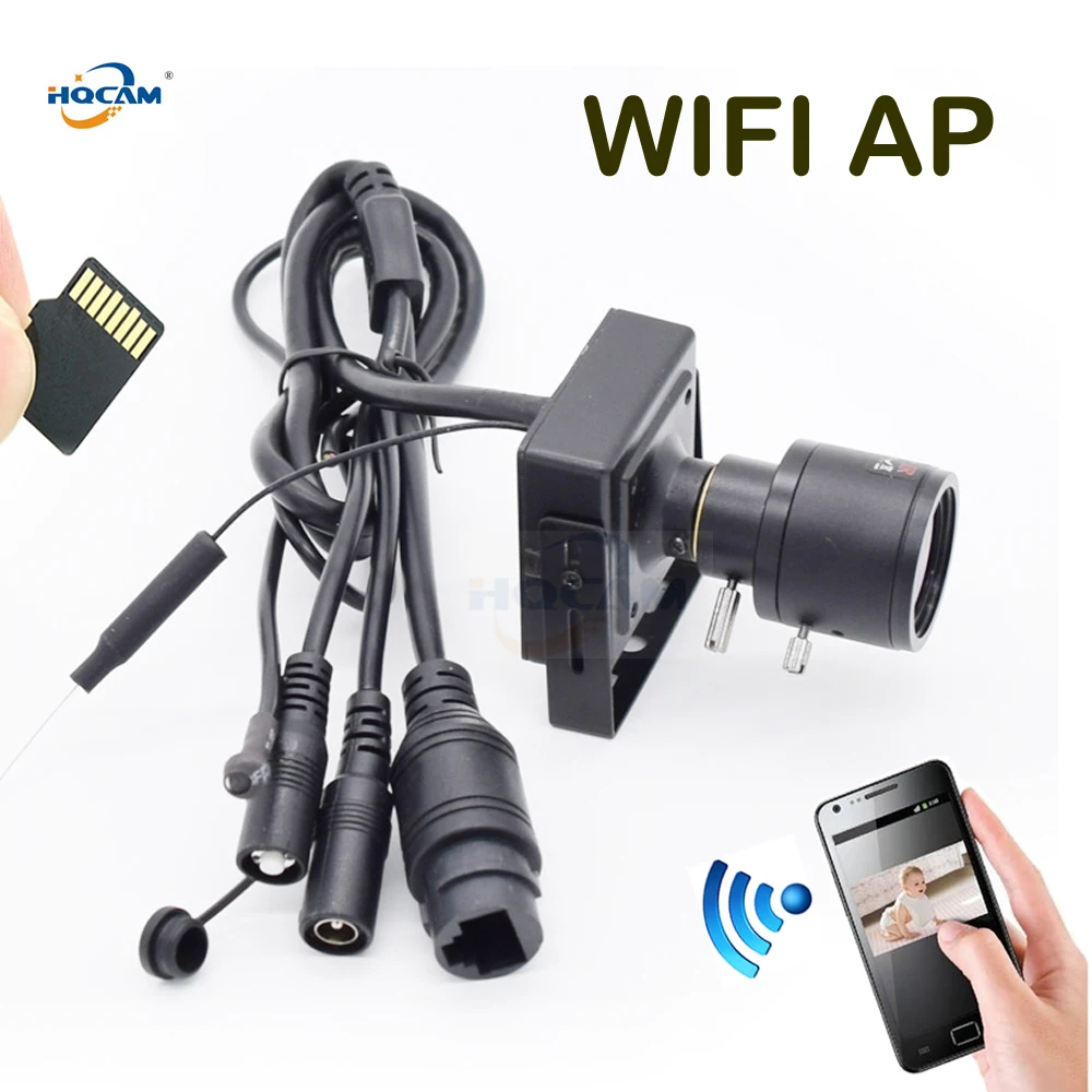 Buy HQCAM 720P/960P/1080P Audio Mini WIFI IP Camera SD
