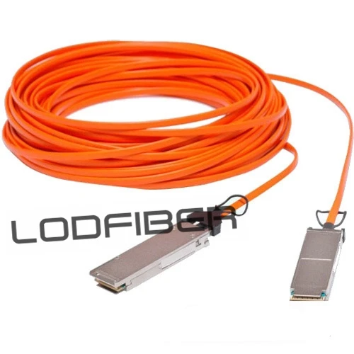 

2m (7ft) Avago AFBR-7QER02Z Compatible 40G QSFP+ Active Optical Cable