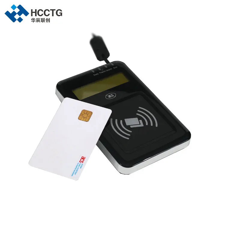 NFC бесконтактные считывающие устройства ACR1222L визуальный Vantage NFC ридер с usb-разъемом с ЖК-дисплеем