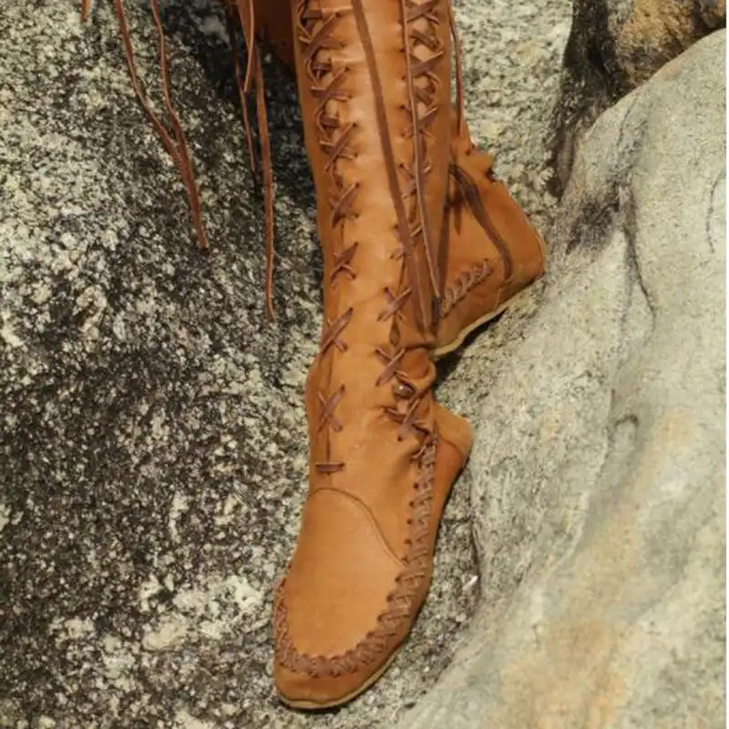 lace up western boots womens