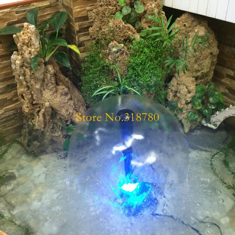 4M 5M Lift High Aquarium Pond Led Fountain Pump Submersible Water Pump Garden Decoration Led Light Color Change 75W 80W