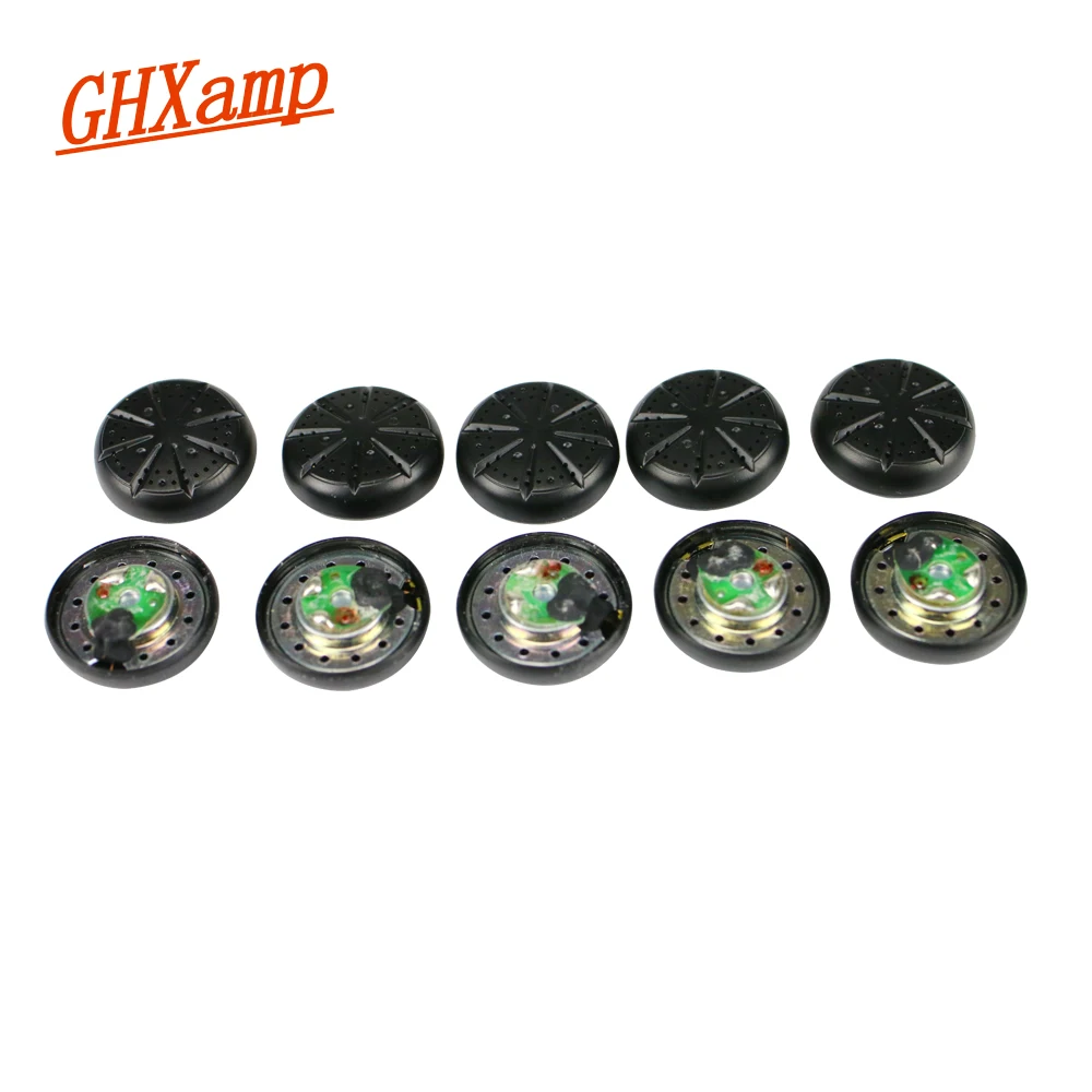 

GHXAMP 10pcs 15.4MM Earphone Speaker 2019 Woofer Repair Parts For MX500 Earphone DIY