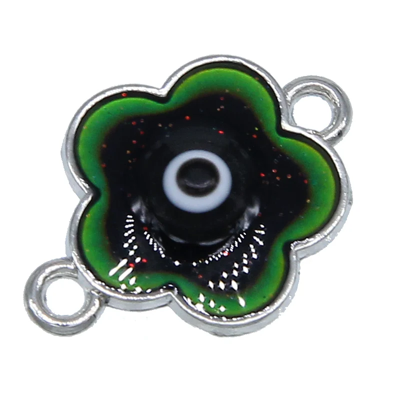 2pcs Fine Jewelry Flower Color Change Emotion Feeling Bracelet connection Changeable Band Temperature DIY bracelet accessories | Украшения