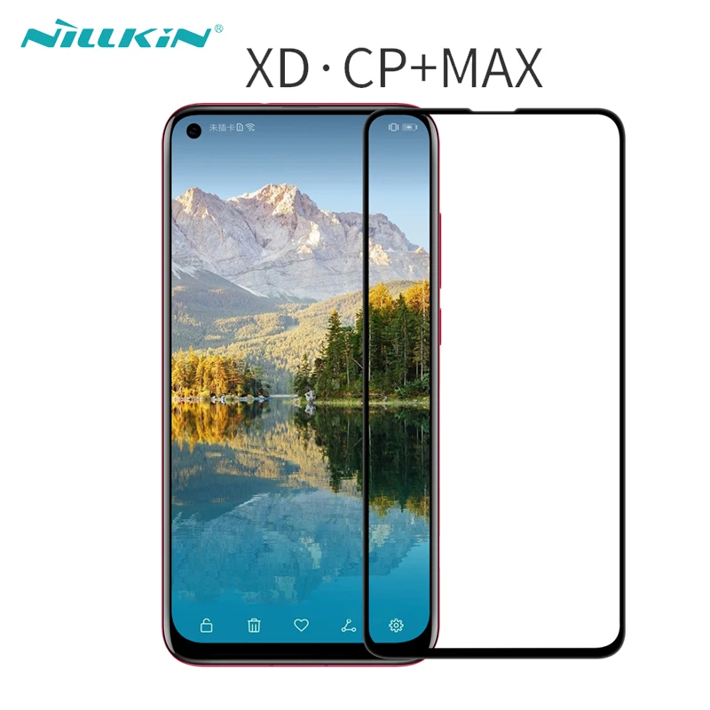 

Tempered Glass For Huawei Nova 4 Screen Protector Nillkin XD CP+Max Full Coverage Anti-Explosion Glass Film For Huawei Honor V20