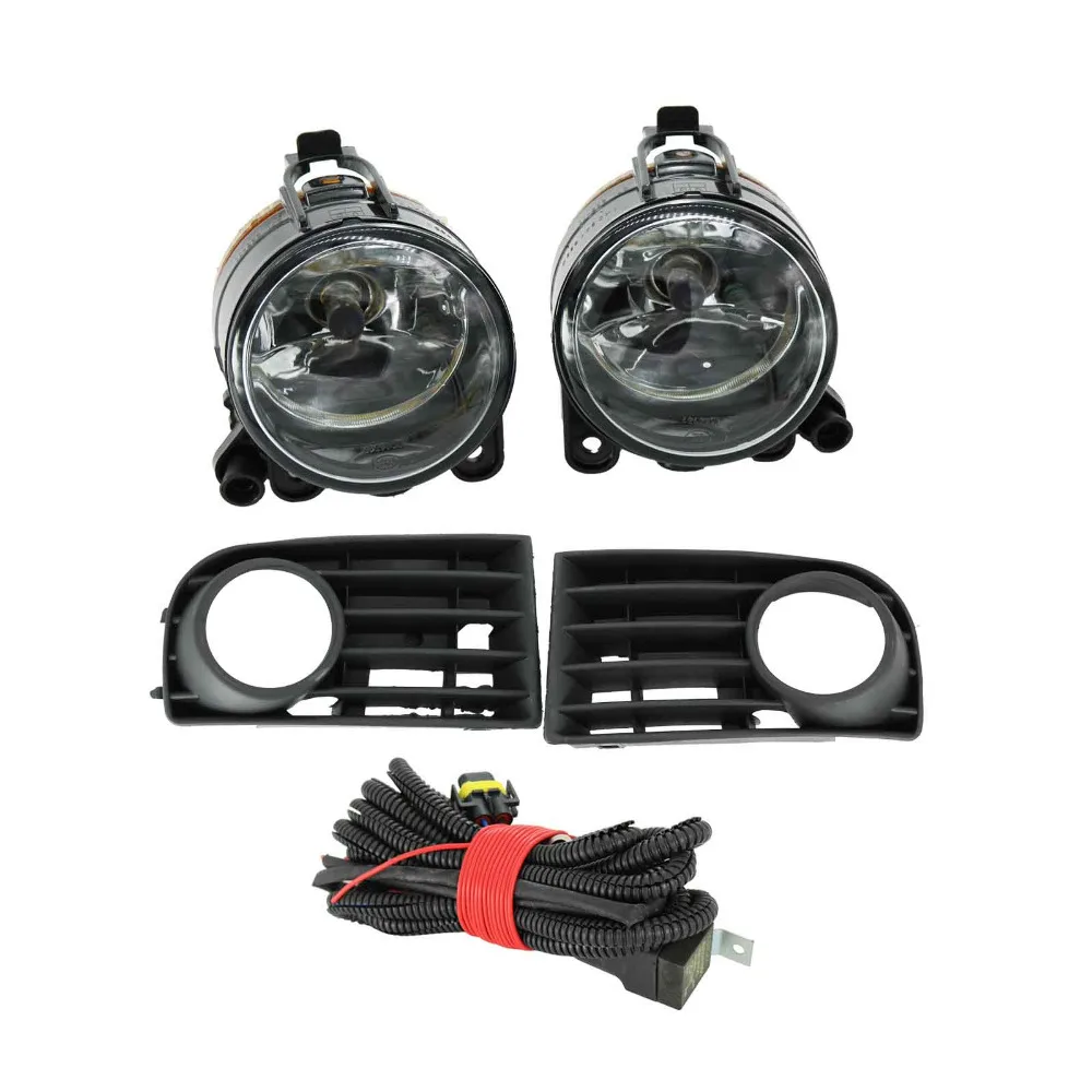Car Light For VW Golf A5 MK5 R32 2004 2005 2006 2007 2008 2009 Styling New Front Halogen Fog Lamp Grille Wire | Автомобили и