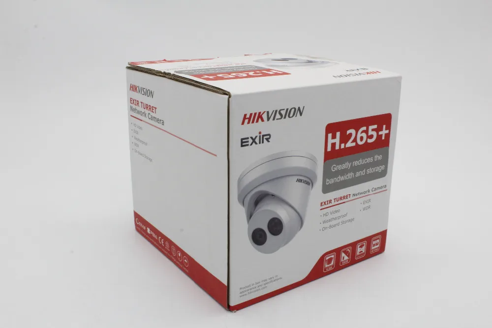 10 шт. hik DS-2CD2355FWD-I 5 megapixel сетевая, башенная Камера POE EZVIZ ИК H.265+ 5mp видеокамера наблюдения с технологией WDR h265 мульти-языковой