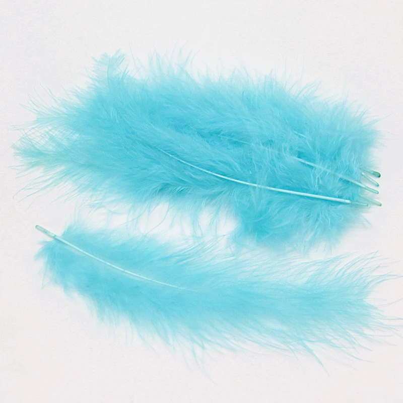 Natural Turkey Feathers Plumes 4-6 Inches10-15cm Multicolor Chicken Marabou Feather DIY Craft Wedding Jewelry Decoration 50pcs