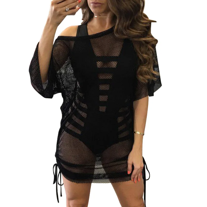 туника из сеточки для пляжа. накидка сетка. пляжное платье сетка. накидка сетка. косынка ushatava.