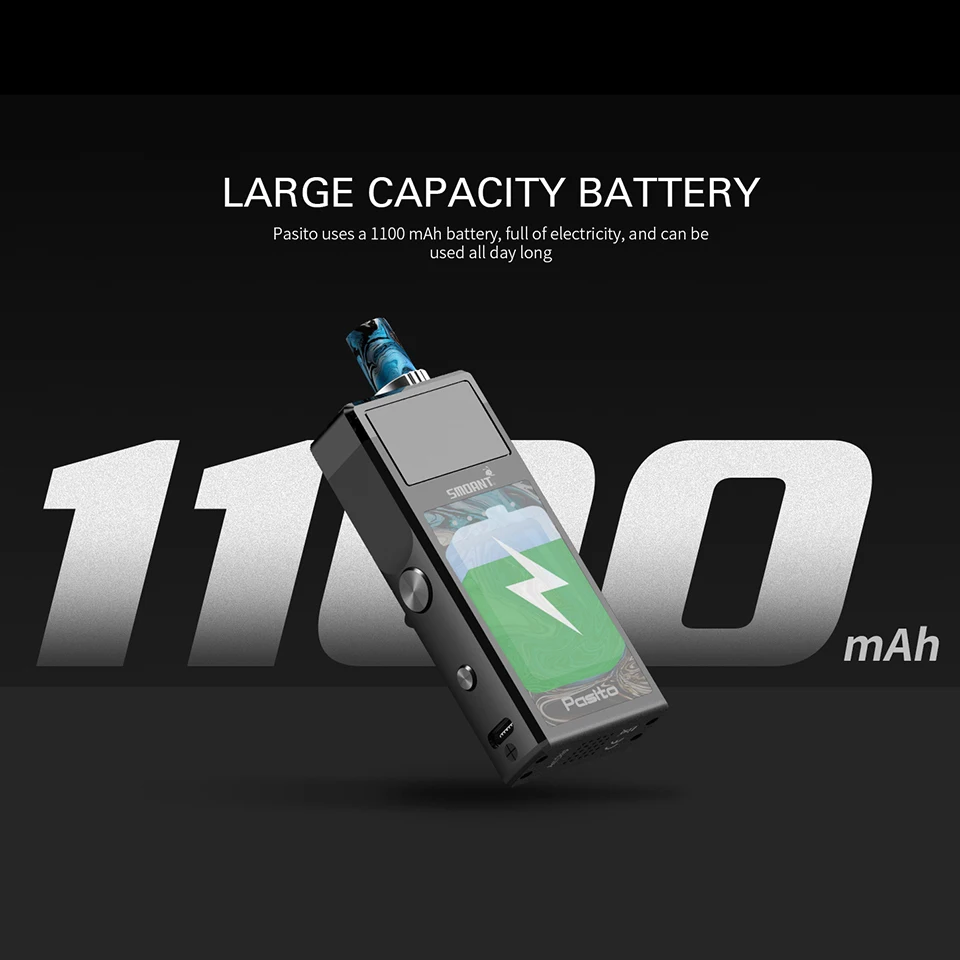 Original Smoant pasito Kit&nbsp;with 1100mAh Top Adjustable&nbsp;airflow&nbsp;control&nbsp;system Innovatively&nbsp;rebuildable&nbsp;pod&nbsp;system&nbsp;E Cigarette (17)
