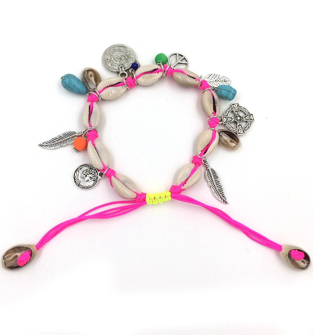 Sandalias descalzas estilo bohemio playa, tobillera Bohemia estilo Hippie, pulsera de tobillo hecha a mano, joyería para fiesta de boda gitana|ankle bracelet|bohemian ankletsbarefoot beach - AliExpress