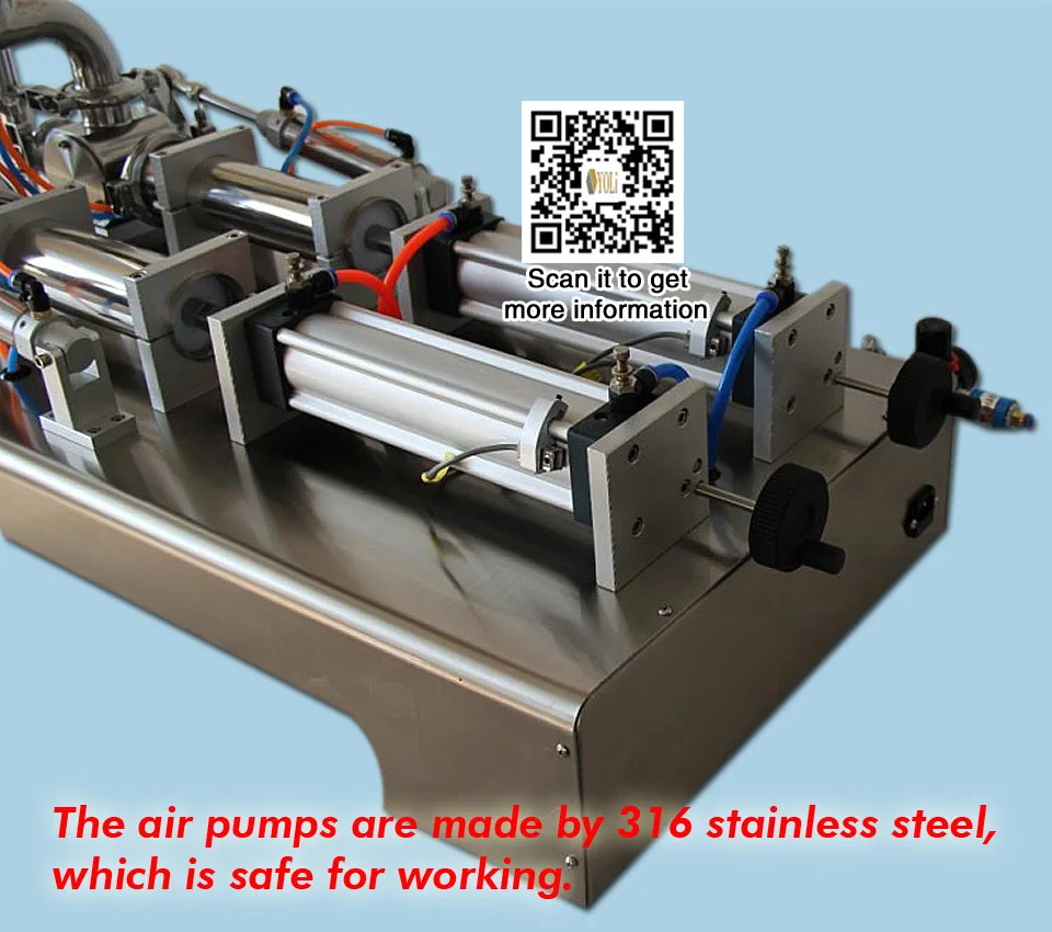 One nozzle filling machine for hot liquid or cream over 300 degree  7