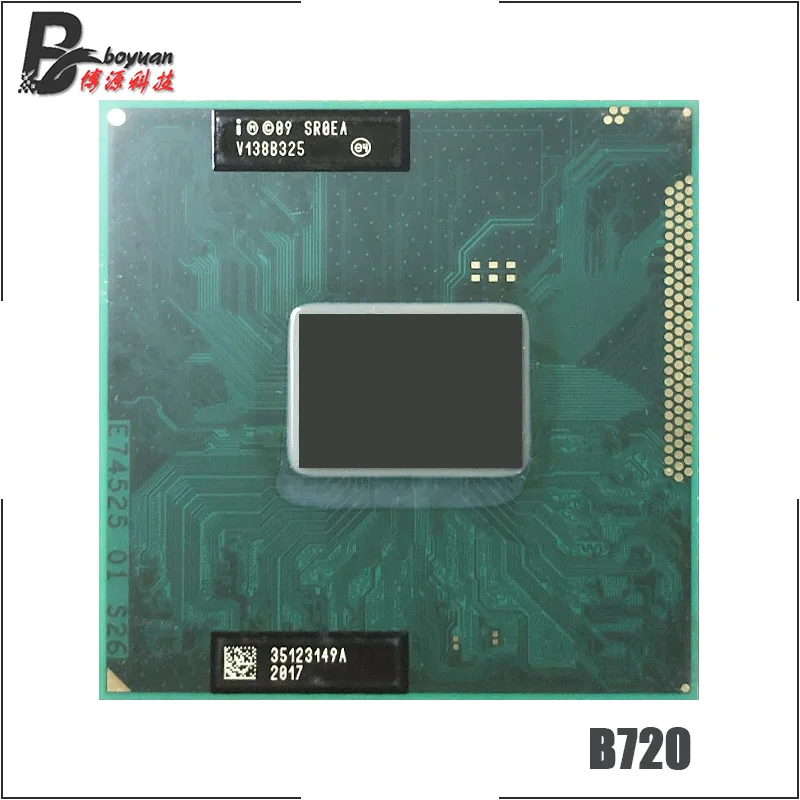 

Intel Celeron B720 SR0EA 1.7 GHz Single-Core Single-Thread CPU Processor 1.5M 35W Socket G2 / rPGA988B