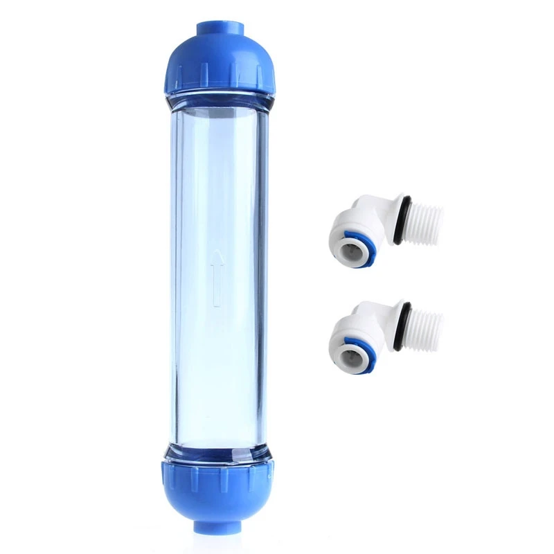 Корпус фильтра для воды DIY Fill T33 корпус фильтра трубка прозрачный обратный осмос новейший - Цвет: as show