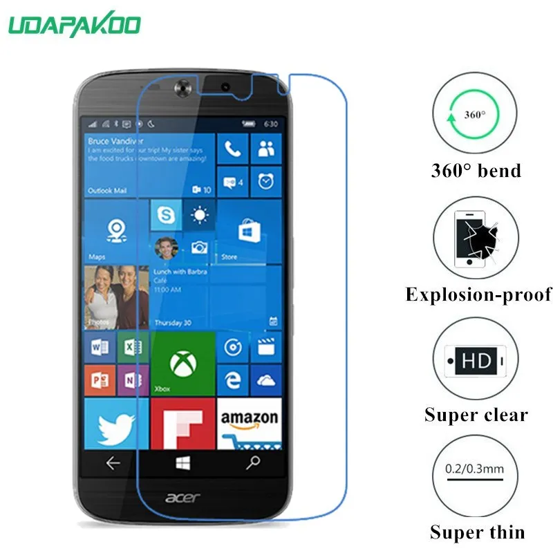

Soft Glass Film for Acer Liquid Z630 Z330 Z530 Z320 M330 M320 Jade Primo Nano Explosion-proof Glass Screen Protector