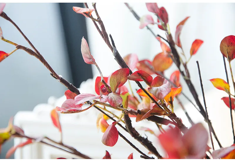 Одиночное моделирование растение стены труба чувствовать лист Крытый дом гостиная сад украшение искусственный цветок для свадьбы имитация букета