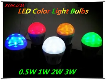 

0.5W 1W 2W 3W LED energy saving lamp LED color light bulbs Decorative atmosphere bulb