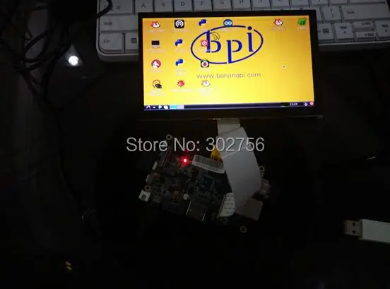 Высокое качество 7 дюймов ЖК-дисплей сенсорный экран для Banana Pi M1/M1+/M3/M64/M2 ультра/M2 Berry/M2M доска