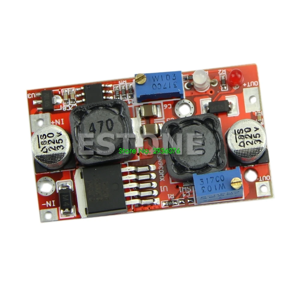

CC CV Voltage Regulator Automatic Boost Converter 4-35V to 1.25-25V LM2577 Drop Ship Support
