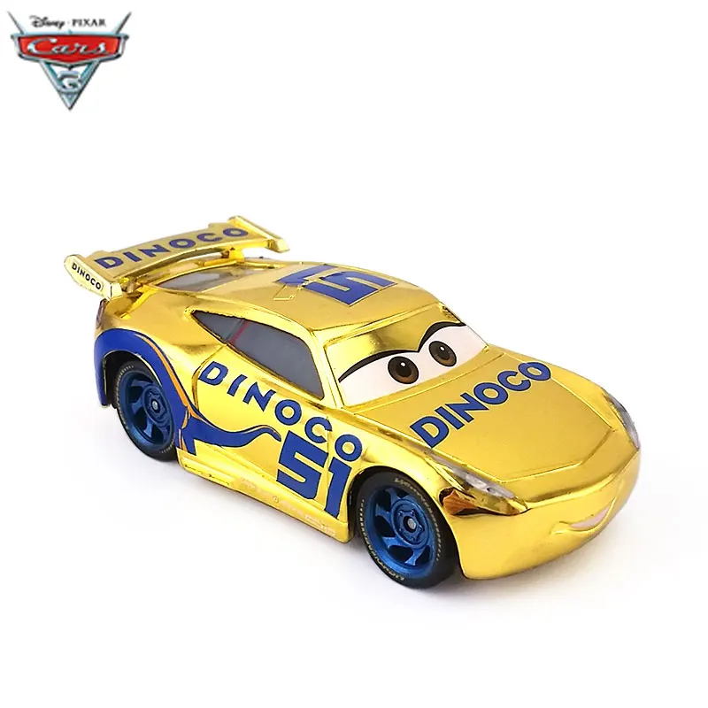 1:55 из металлического сплава disney Pixar Cars 2 3 Lightning McQueen HTB The Kings Ramirez Dinoco Jackson Mack Uncle Truck игрушка автомобиль подарки