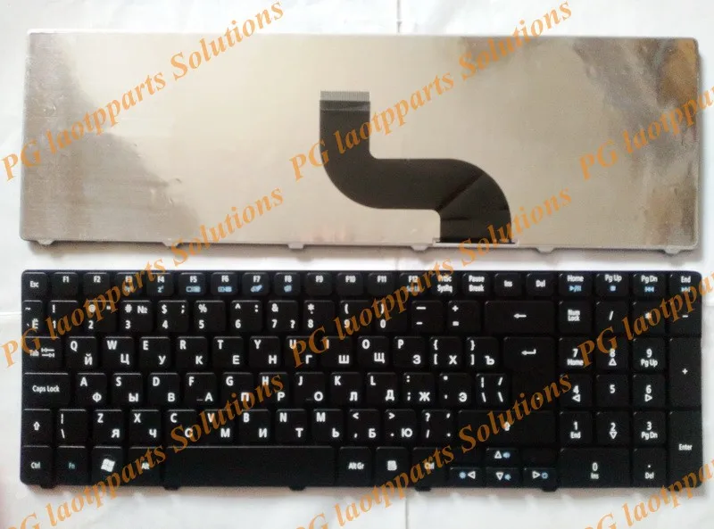 Русская клавиатура для acer eMachine E442 E730 E732 G640 G730 G730G G730Z G730ZG RU черная ноутбука |
