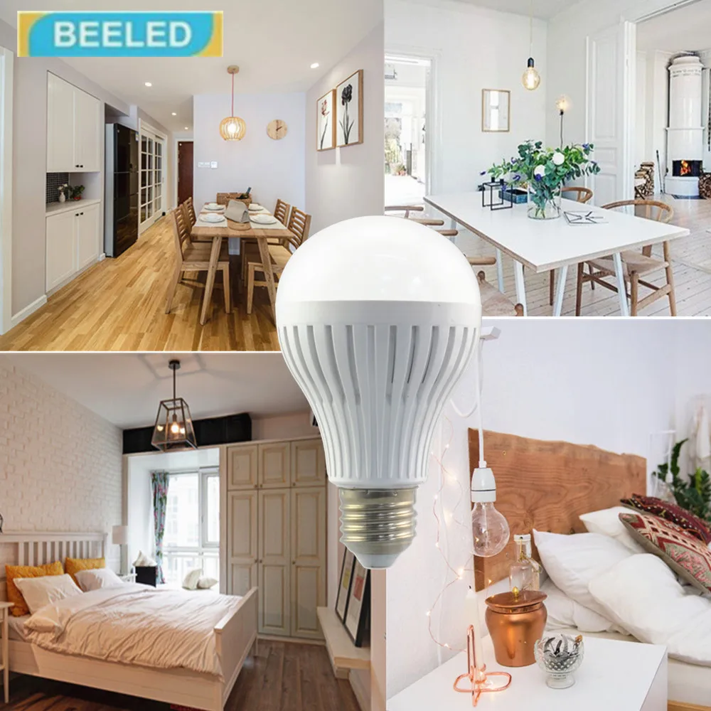 Светодиодная лампочка E27 220 В лампа 3 Вт 5 7 9 12 smd2835 энергосберегающий светодиодный