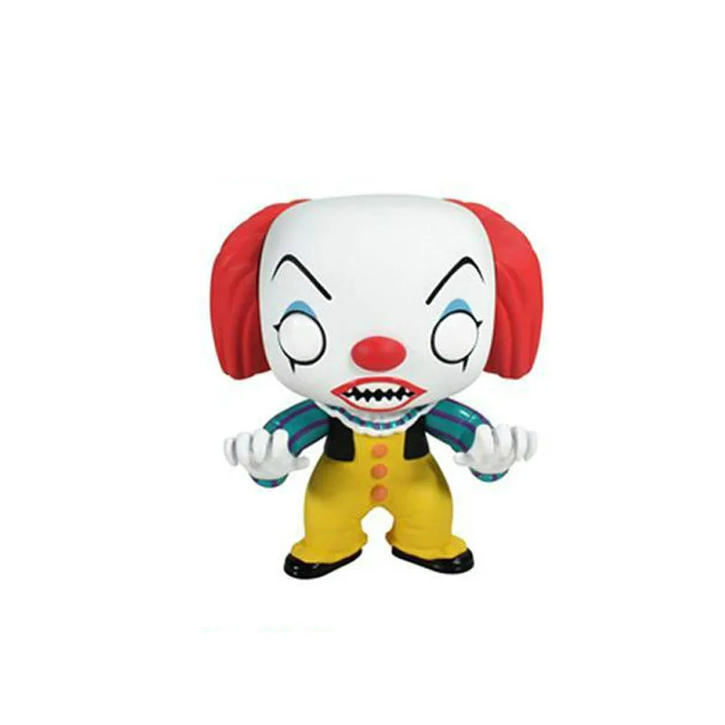 Funko pop Movie Стивен Кинг это Джокер клоун Чаки пеннивайз ПВХ фигурка Коллекция Модель игрушки для детей подарок на день рождения - Цвет: without box