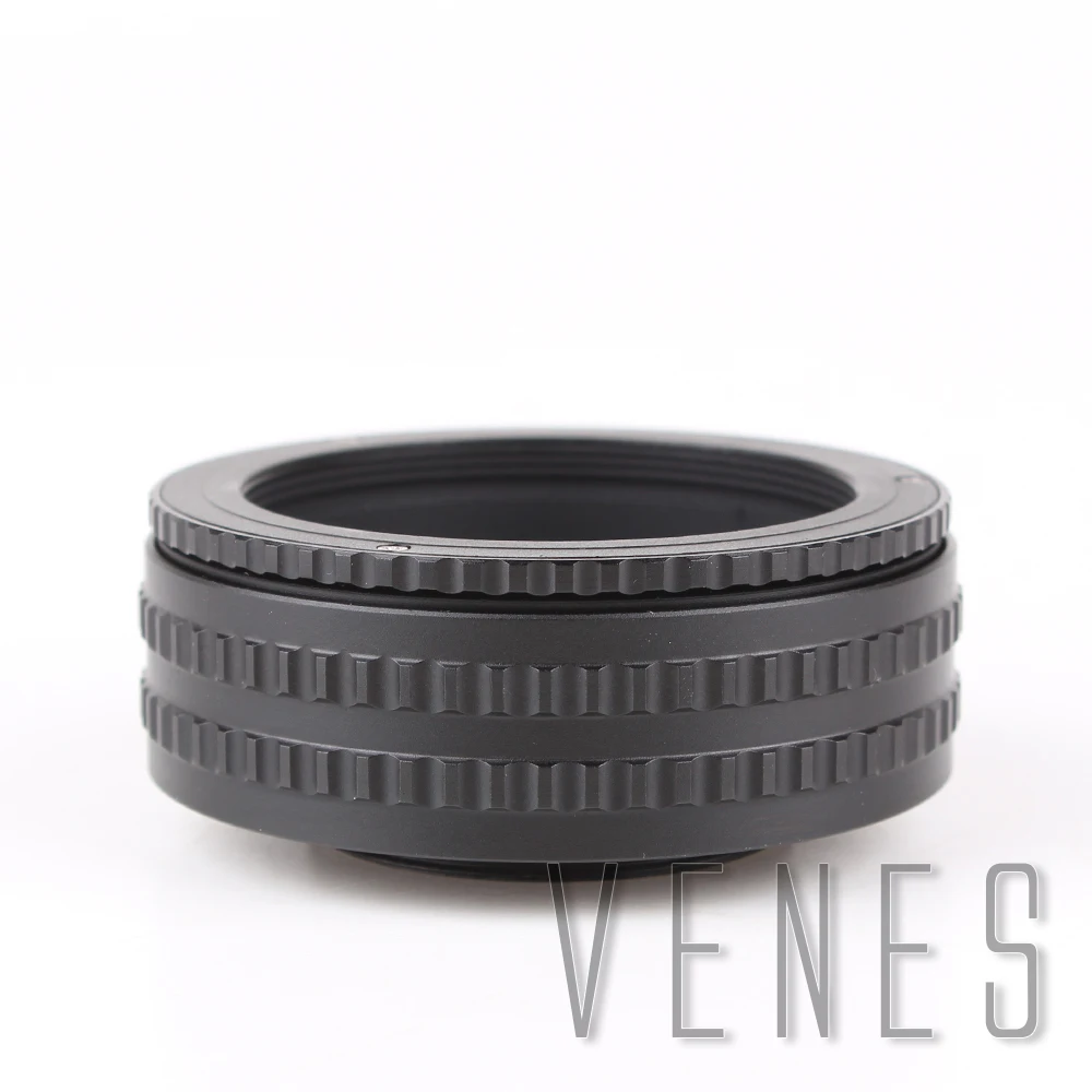 

VENES Macro Extension Tube M52 Lens to M42 Camera Adjustable Focusing Helicoid Ring Adapter M52-M42
