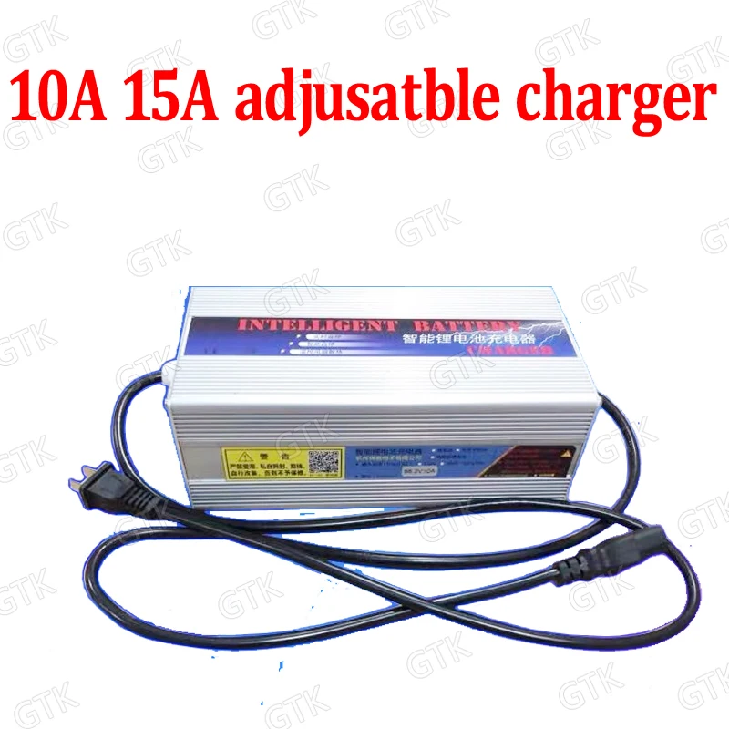 72v 15A зарядное устройство 72В 10A регулируемый ток Смарт за 24S 87 6 V lifepo4 20S 84 литий