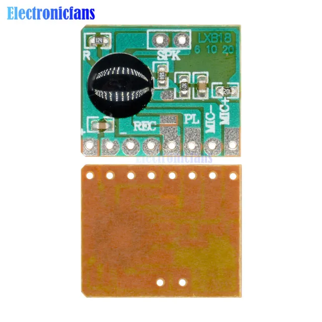 6secs 6s sound voice audio recordable recorder module chip6secs 6s sound voice audio recordable recorder module chip programmable isd1806b cob board 0 5w speaker for greeting card