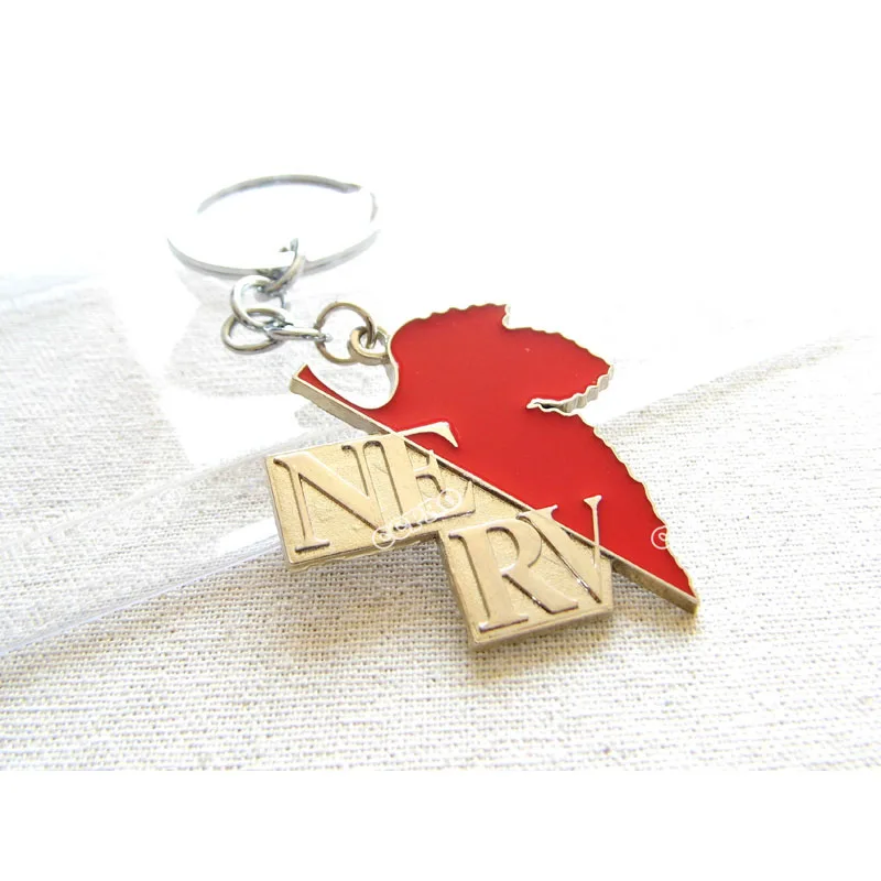 

Cosplay Accessories Anime NEON GENESIS EVANGELION Metal Keychain for Men Women Gift or Collection
