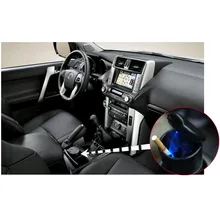 Уникальный автомобильный портативный автомобильный Пепельница самоклеящийся держатель