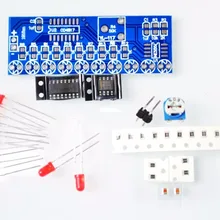 Умная электроника наборы NE555+ CD4017 светильник вода течёт светильник светодиодный модуль DIY Kit