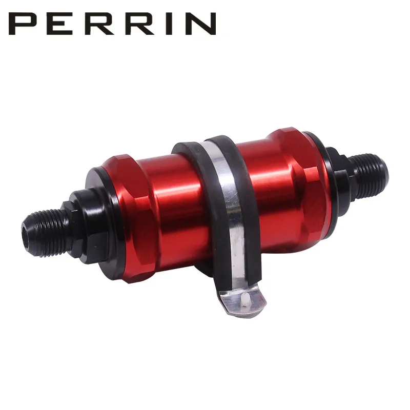 Preto do Filtro de Combustível E85 do An6 An10 com Elemento de Aço Inoxidável de 100 Etanol Inline Mícrons - An8 8 High Quality Automóveis e motos
