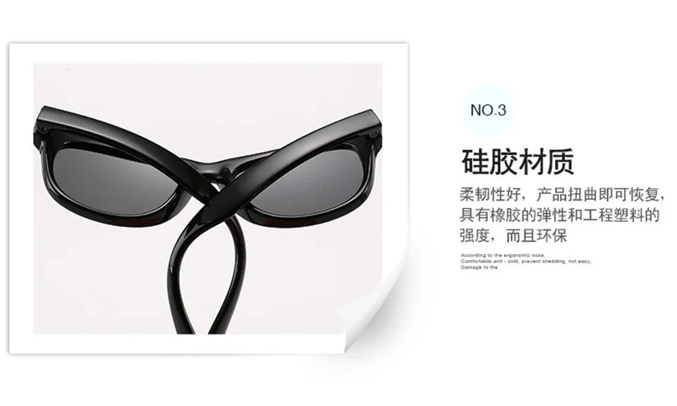 Детские поляризованные лёгкие солнечные очки с футляром для маленьких мальчиков и девочек TR90 силиконовый предохранительный солнцезащитные очки подарок для детей Детские UV400