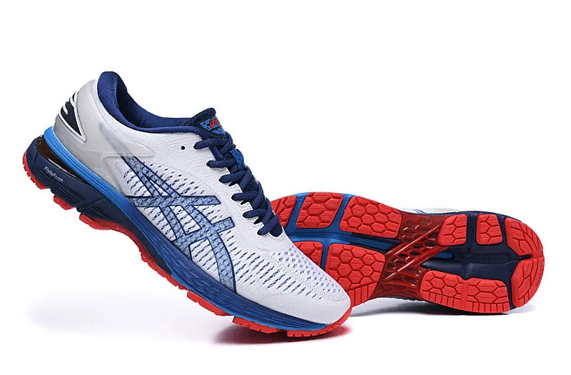 Горячая Распродажа ASICS Gel Kayano 25 мужские кроссовки обувь s спортивная обувь для бега европейский размер 40,5-45